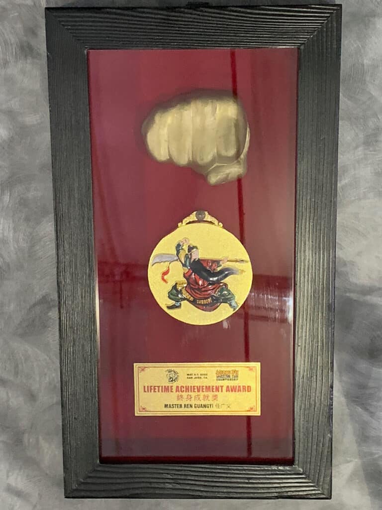 Kungfu Tai Chi Magazine's Lifetime Achievement Award for Master Ren Guangyi